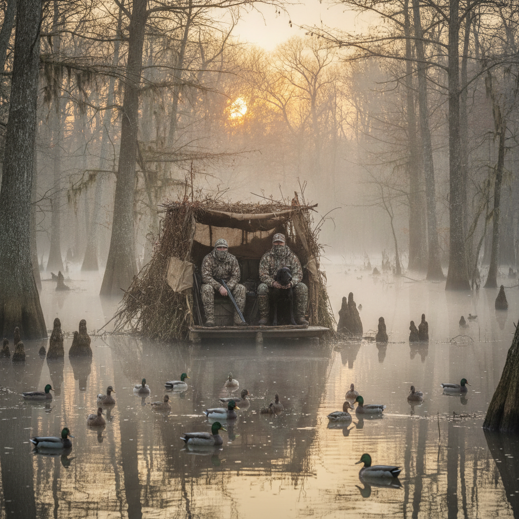 Timber hunting gear